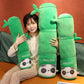 Bamboo Panda Stuffed Animal Bolster Pillow toy triver