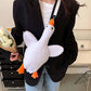 Duck Goose Plush Crossbody Shoulder Bag toy triver