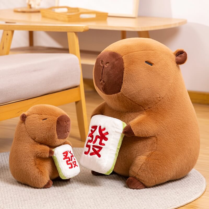 cute-fortune-capybara-plush-toy-stuffed-animal- Toy Triver