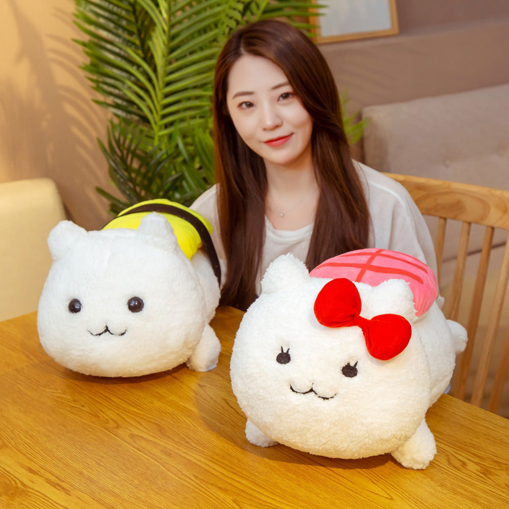 Kawaii Sushi Cat Plush Toy Stuffed Animal Toy Triver