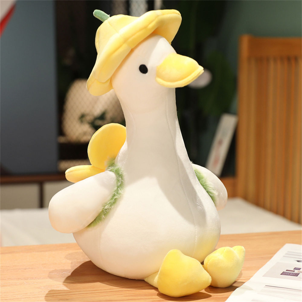 Kawaii Flower Duck Stuffed Animal Plush Toy toy triver