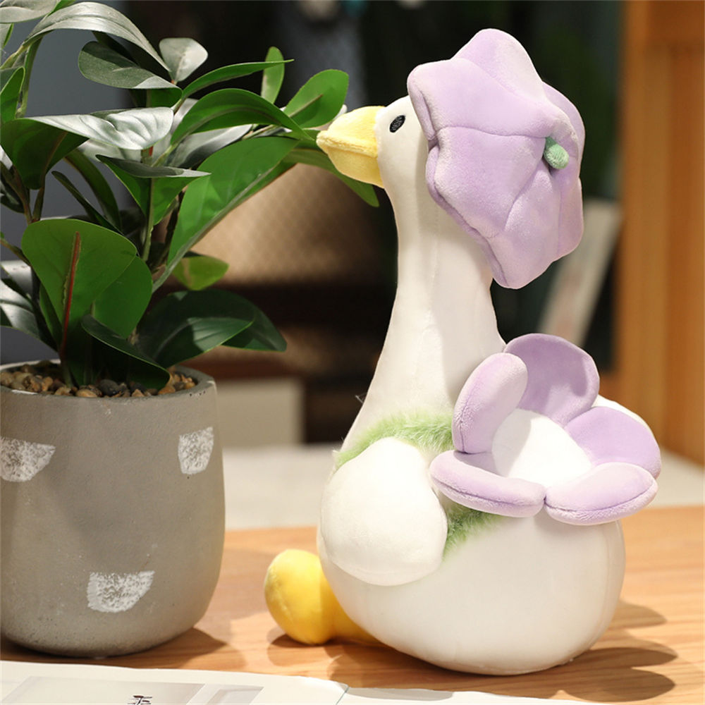 Kawaii Flower Duck Stuffed Animal Plush Toy toy triver