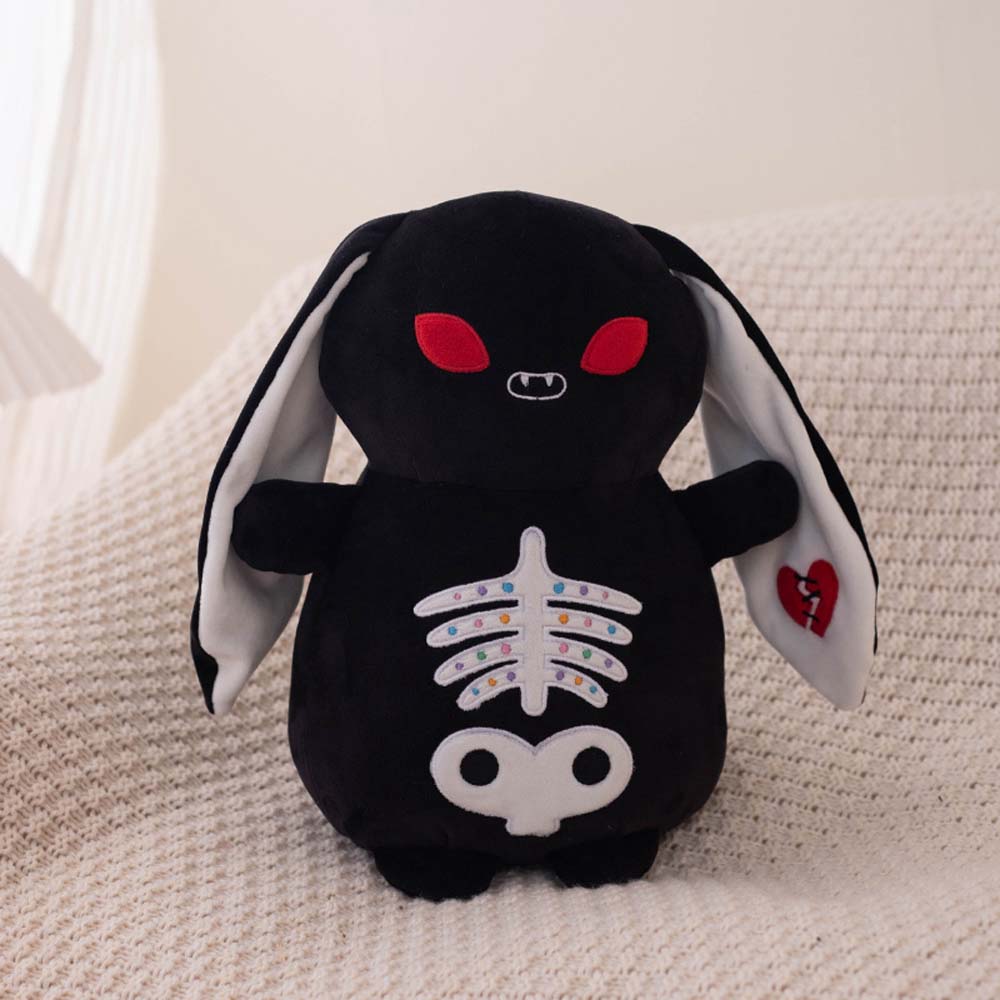 Funny Skull Bunny Stuffed Animal Plush toy triver