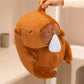 Kawaii Snot Nosed Capybara Plush Toy toy triver