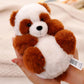 Kawaii Baby Panda In Basket Stuffed Animal Plush toy triver