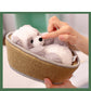 Kawaii Baby Panda In Basket Stuffed Animal Plush toy triver