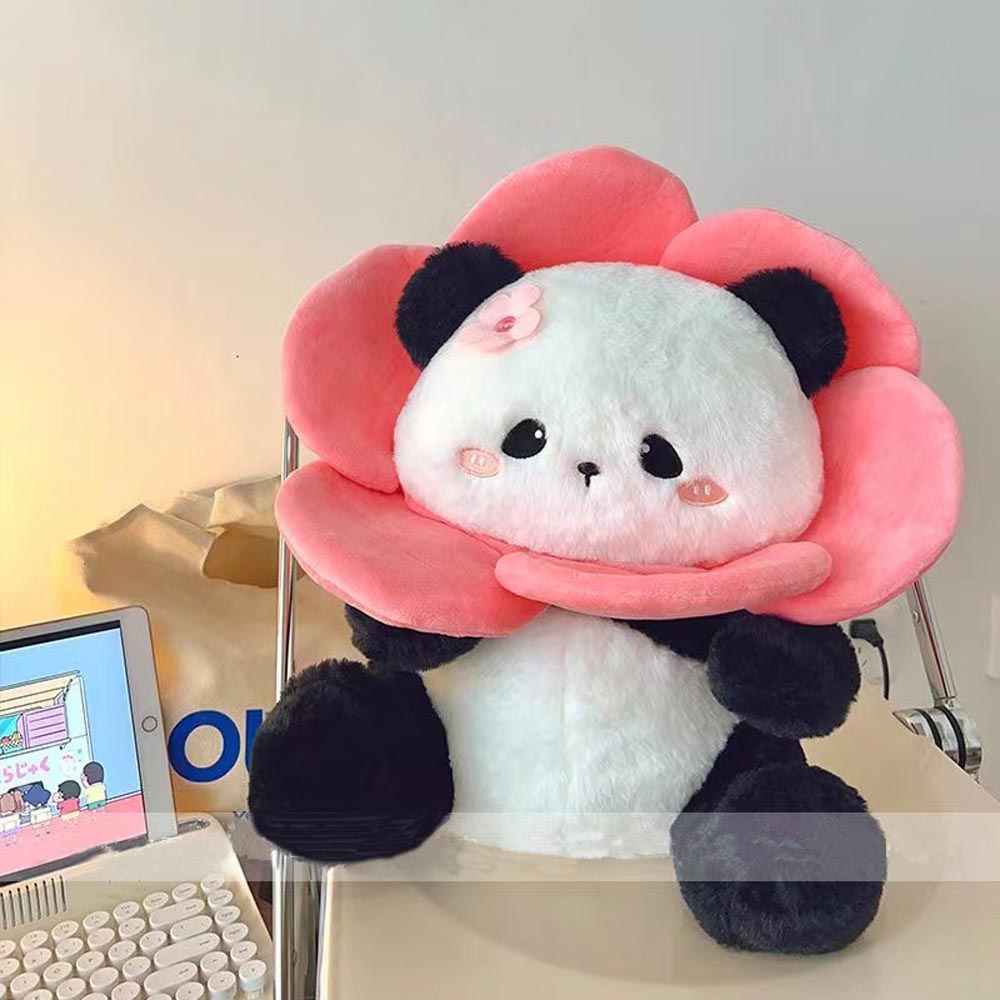 Kawaii Flower Panda Plush Toy toy triver