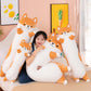 Kawaii Long Shiba Inu Bolster Pillow Plush Toy toy triver