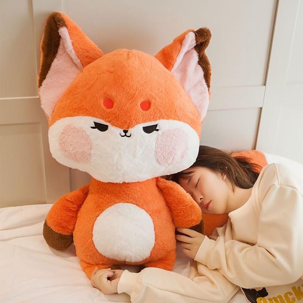 Kawaii Long Tail Fox Plush Stuffed Animal toy triver