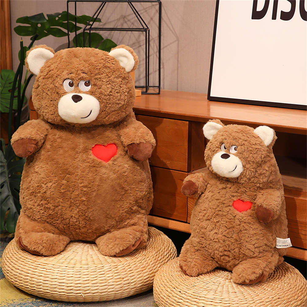 Kawaii Love Heart Pillow Turn Into Bear Plush Toy Toy Triver
