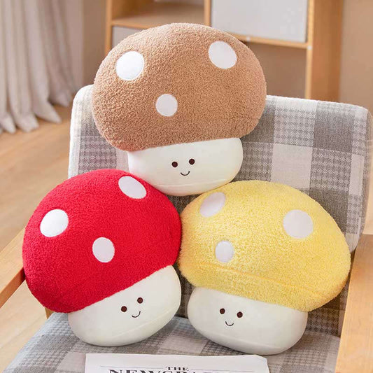 Kawaii Mushroom Plush Toy Stuffed Animal toy triver