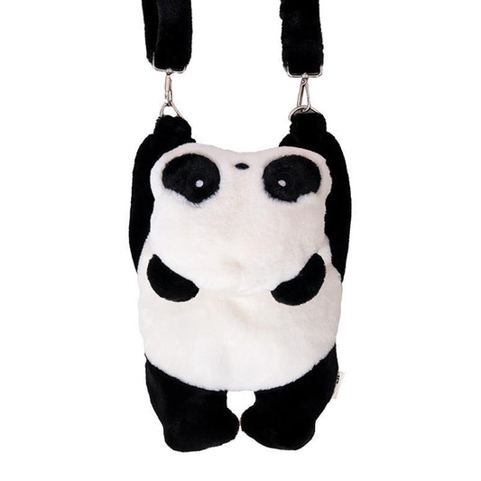 Kawaii Panda Crossbody Shoulder Plush Bag toy triver