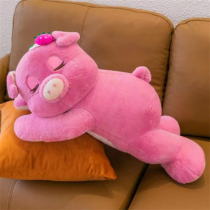 Kawaii Strawberry Pig Plush Toy toy triver