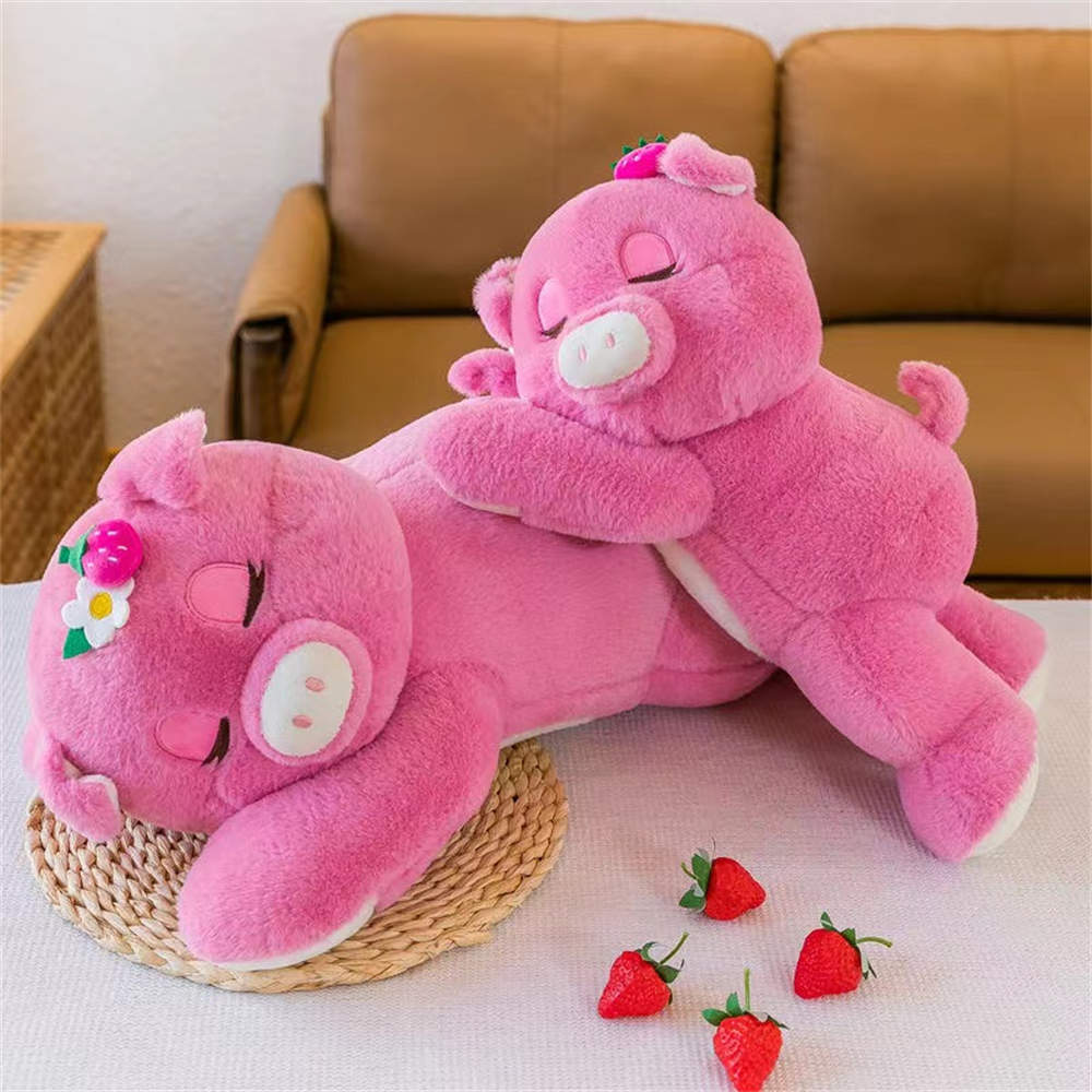 Kawaii Strawberry Pig Plush Toy toy triver