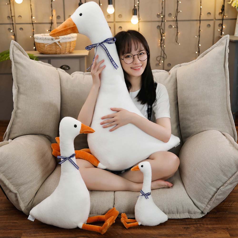 Giant Goose Duck Soft Plush Toy Stuffed Animal toy triver