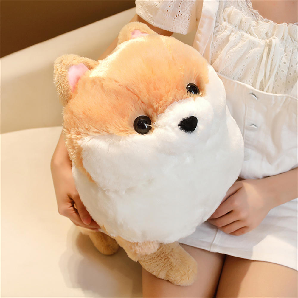 Kawaii Pomeranian Dog Plush Toy toy triver