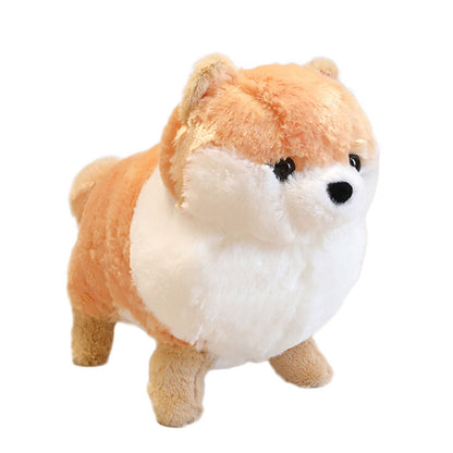 Kawaii Pomeranian Dog Plush Toy toy triver