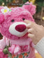 Kawaii Electric Music Strawberry Teddy Bear Plush Toy Stuffed Animal
