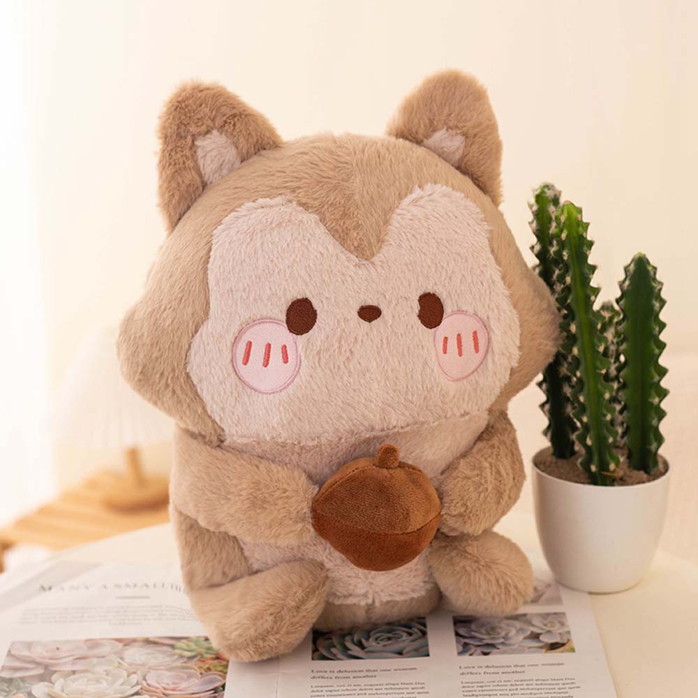 Kawaii Squirrel Stuffed Animal Plush toy triver